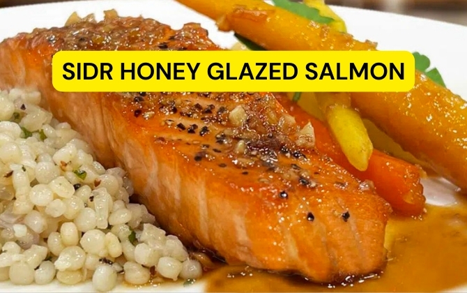 Sidr Honey Glazed Salmon